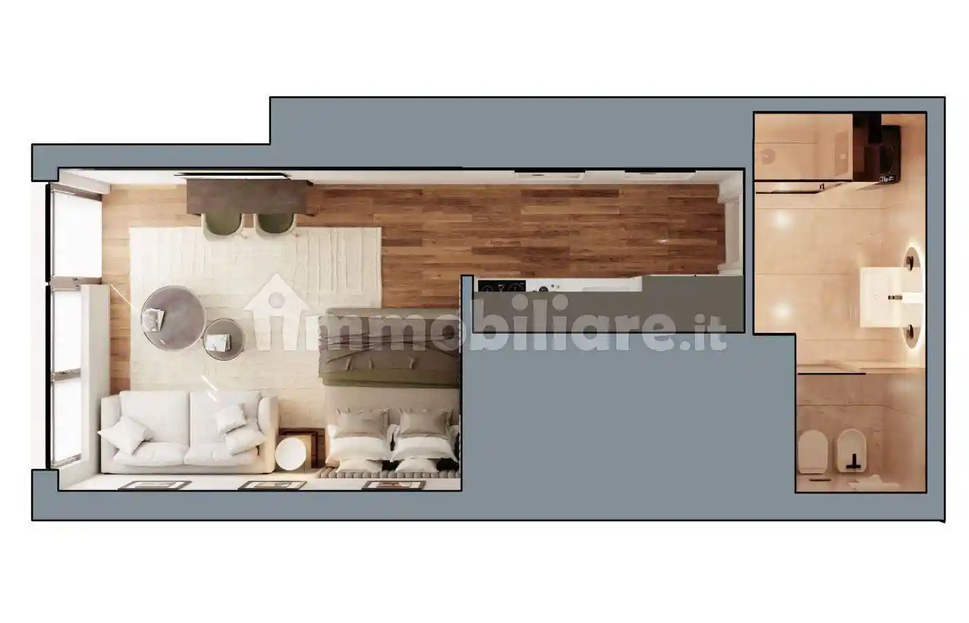 Monolocale via Pietro Andrea Saccardo 7, Lambrate, Milano - foto 4