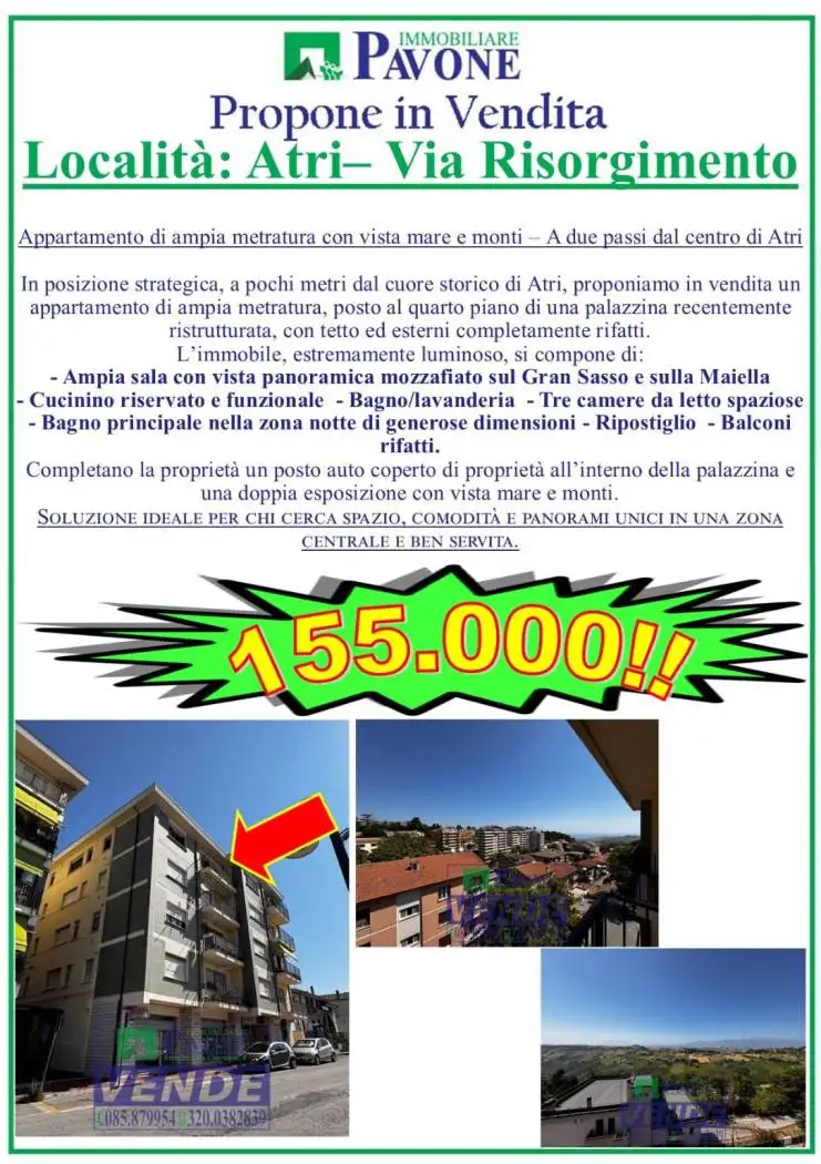 Appartamento in vendita a Atri