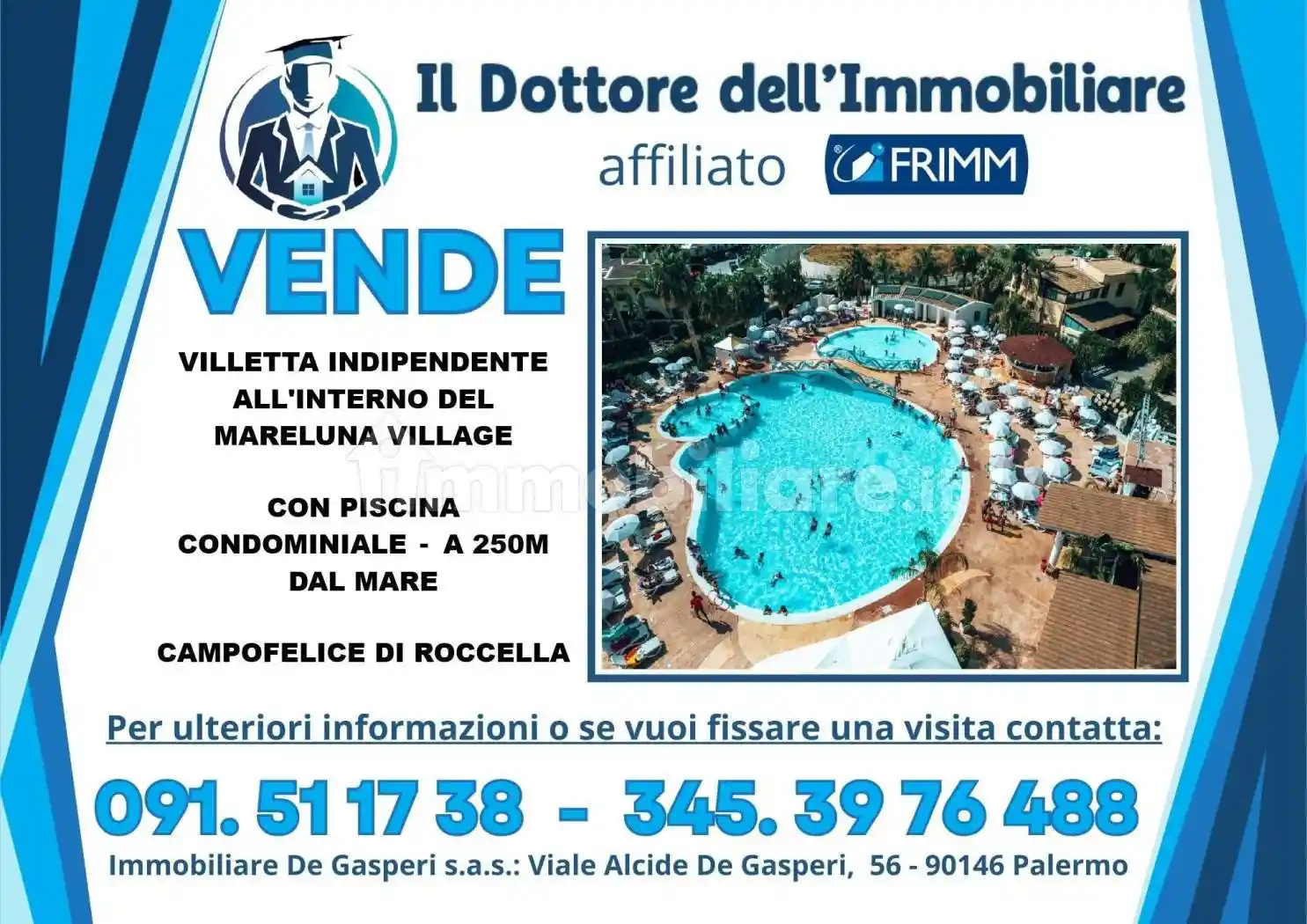 Villa in vendita a Campofelice di Roccella