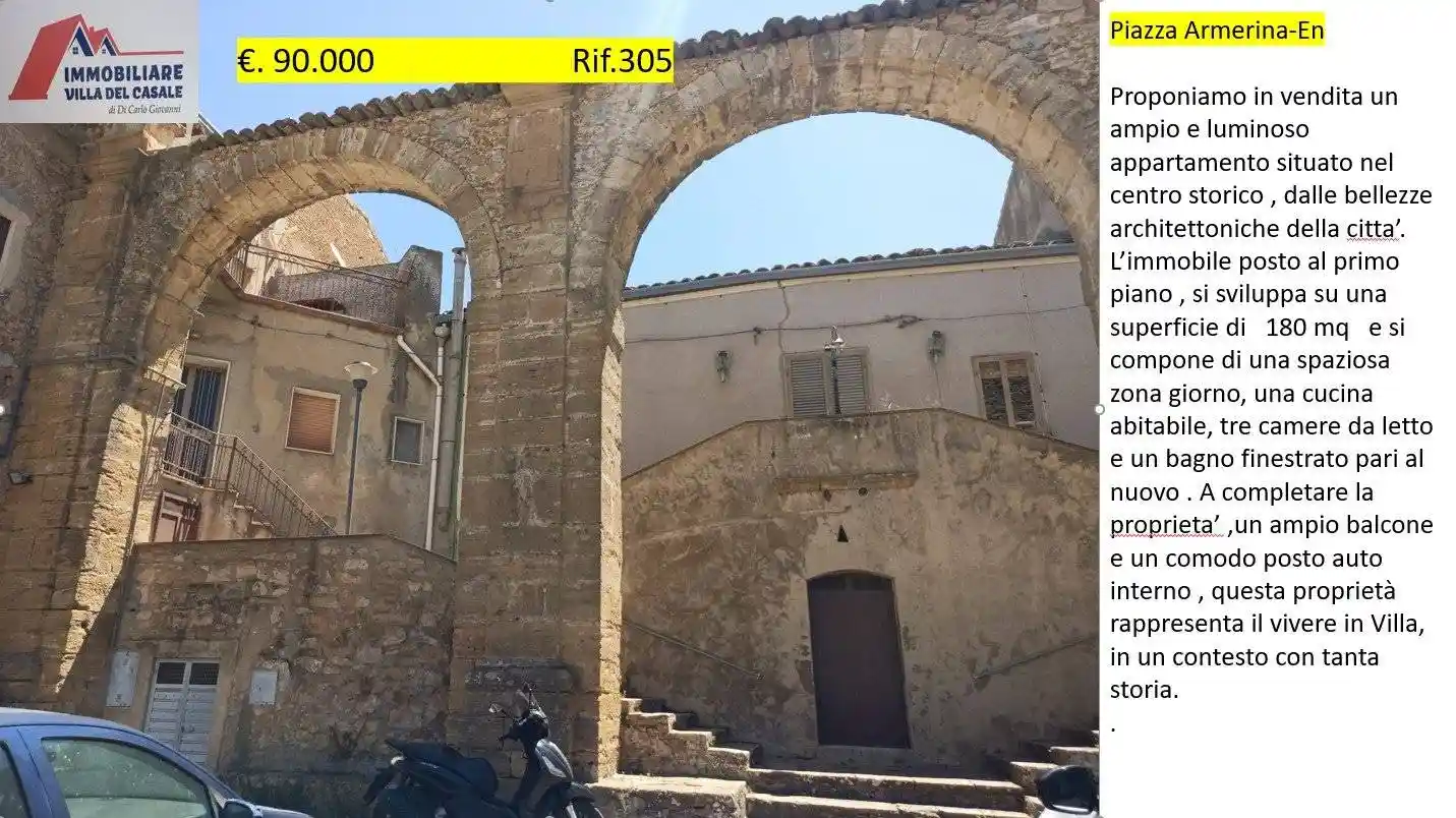 Appartamento in vendita a Piazza Armerina