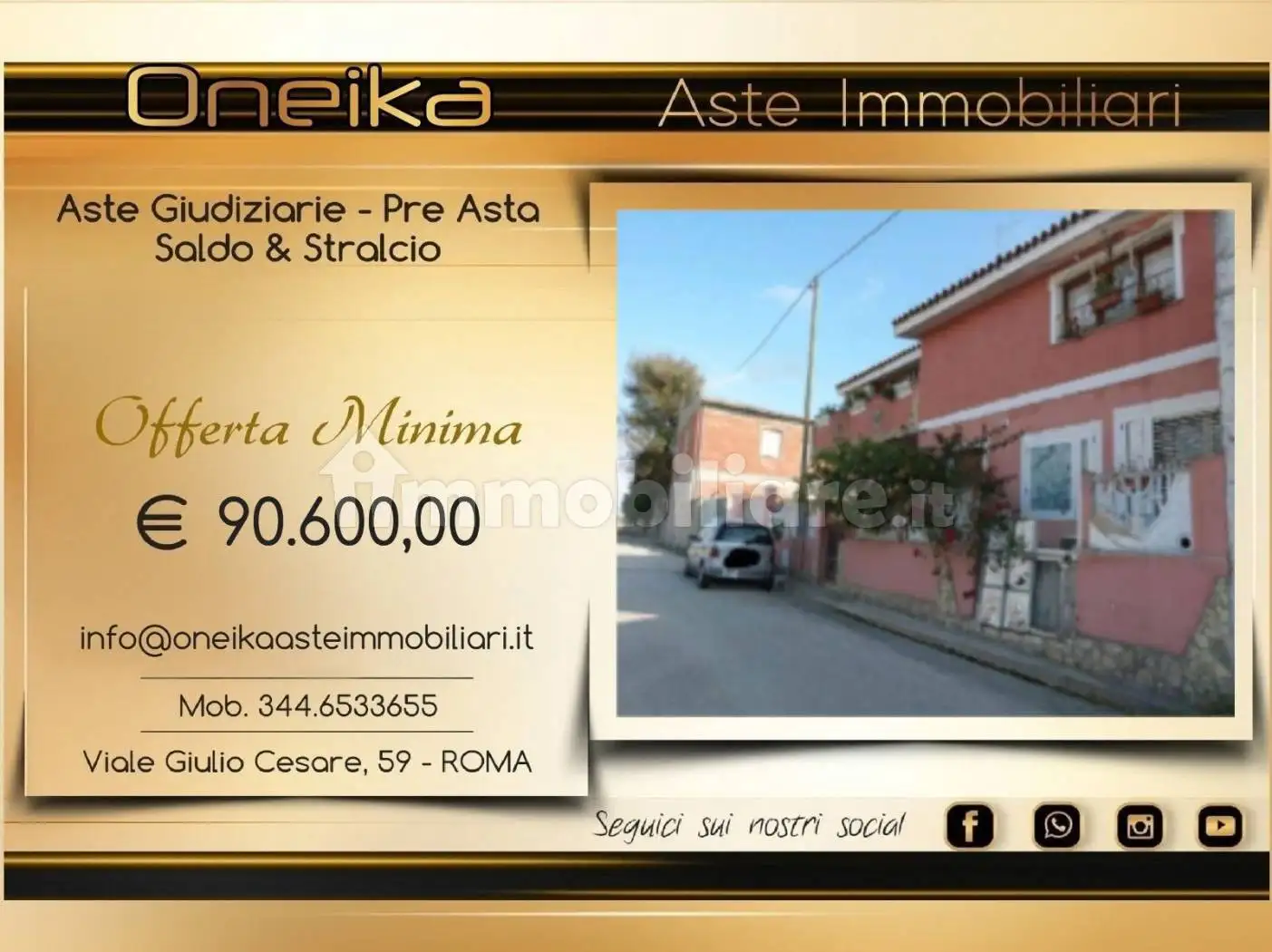 Appartamento in asta a Villamar