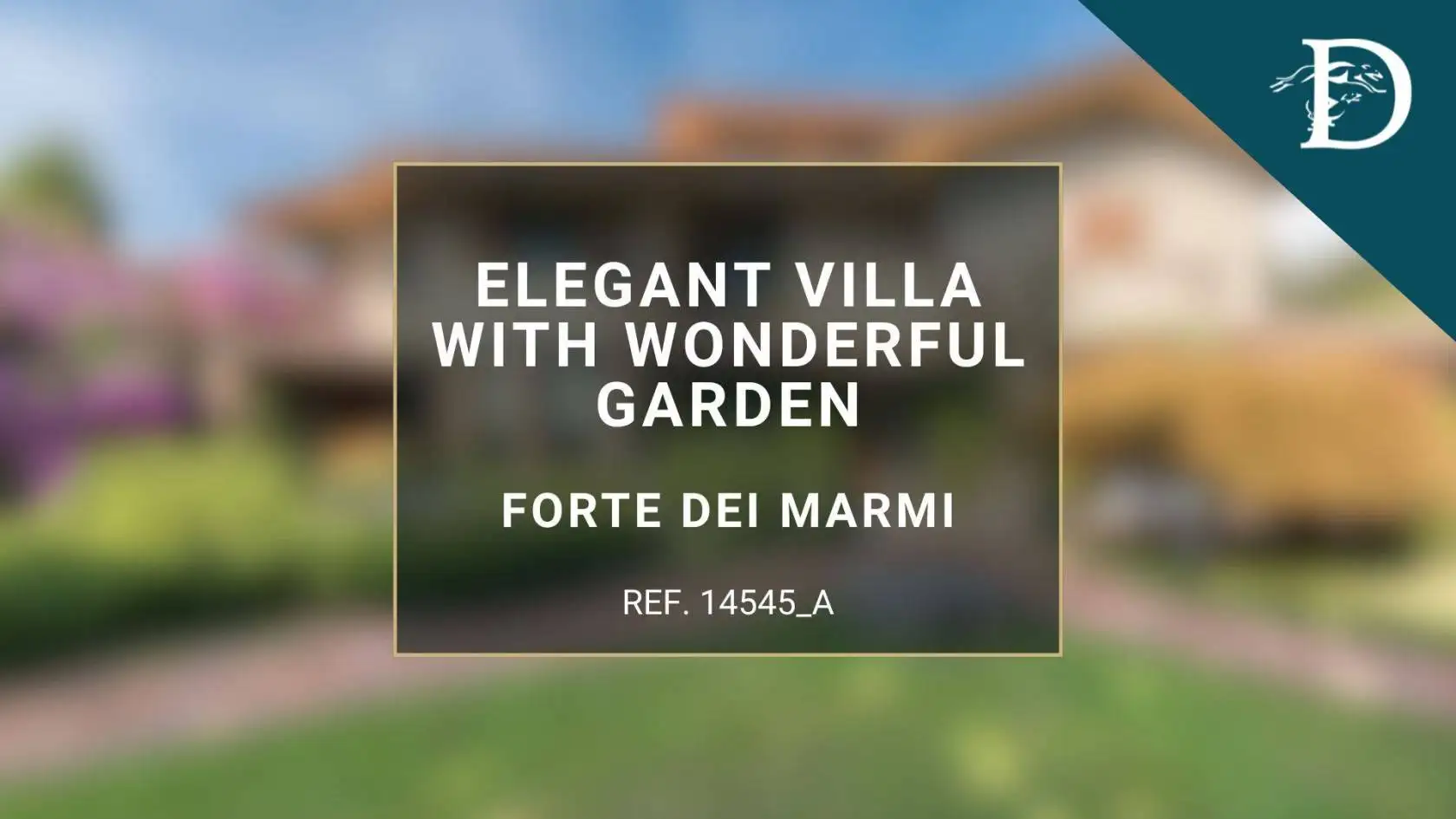 Villa in vendita a Forte dei Marmi