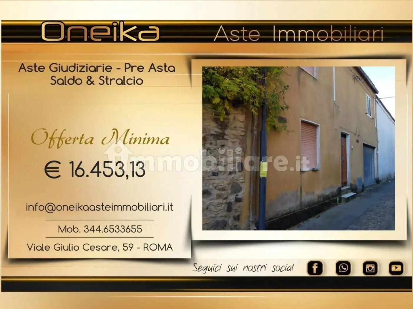 Appartamento in asta a Masullas