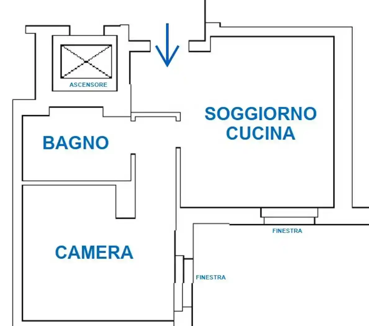 Monolocale via Francesco Berni, Valverde, Verona - foto 3