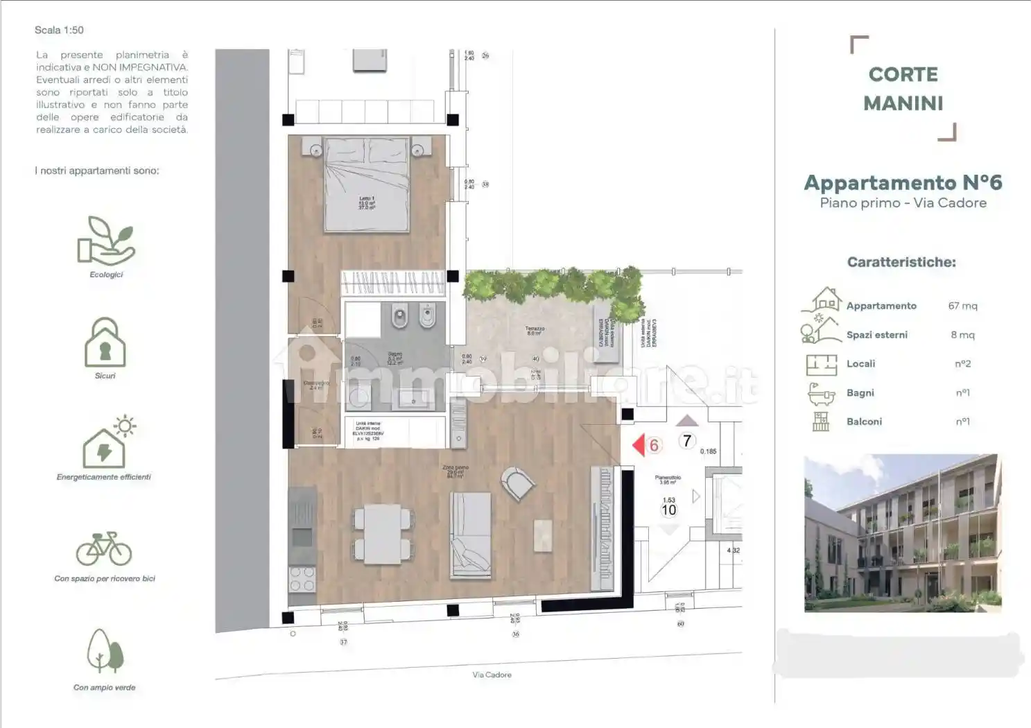 Bilocale via Manini 43, Centro, Cremona - foto 3