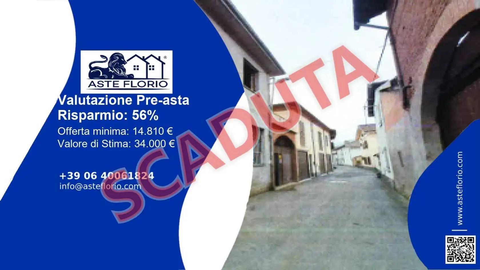 Appartamento in asta a Castelnuovo Bormida