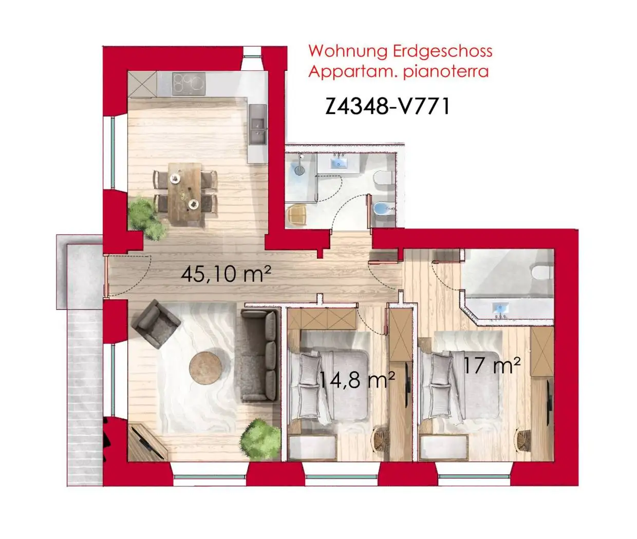 Appartamento in vendita a Borgo d'Anaunia