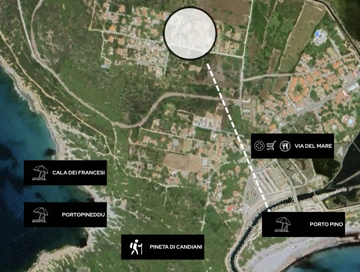 Villa unifamiliare Vico 1 sa Salina 3, Porto Pino, Sant'Anna Arresi - foto 5