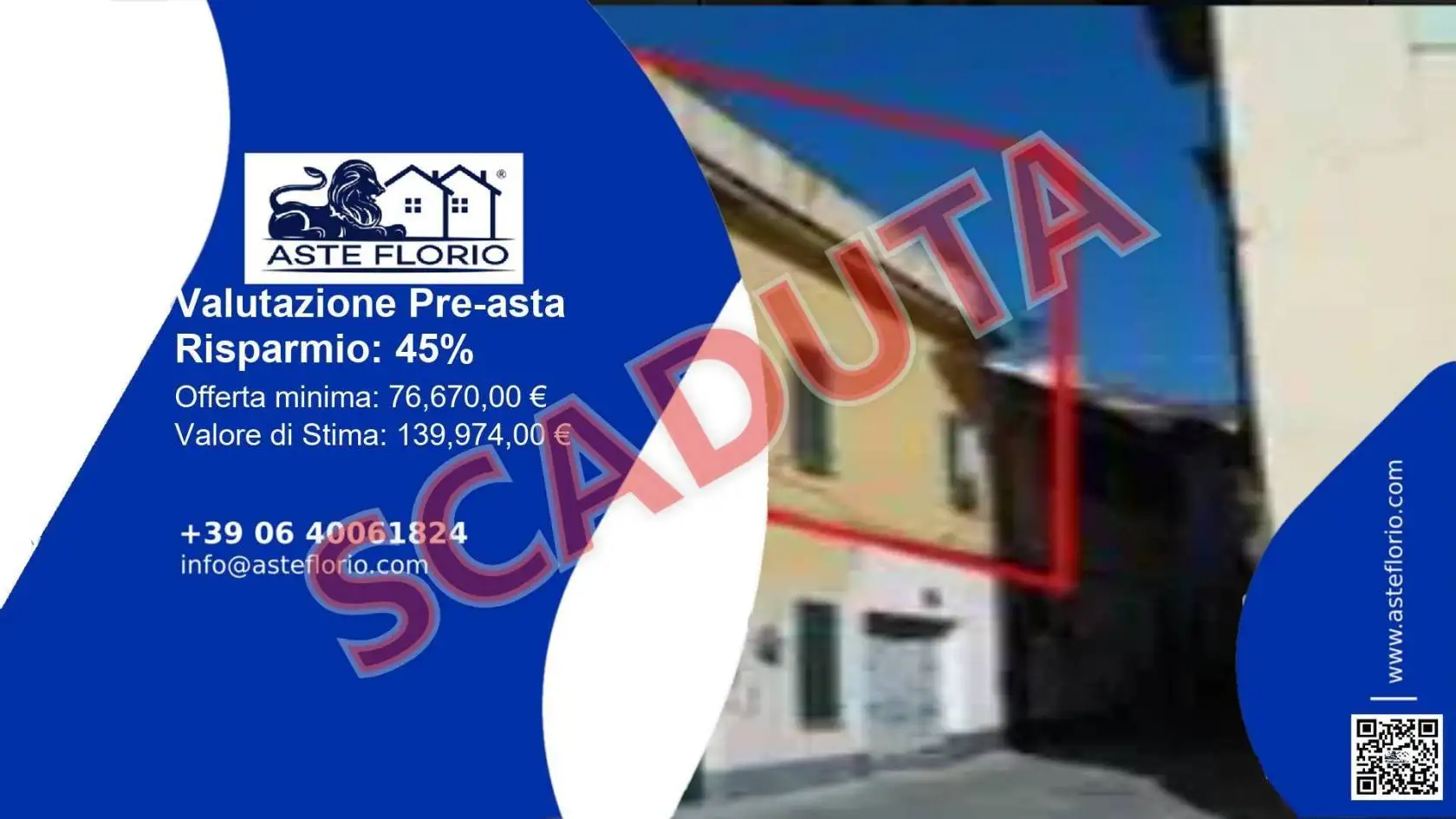 Appartamento in asta a Castellaro