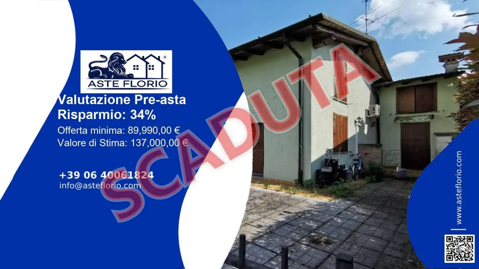 Appartamento in asta a Casaletto Vaprio