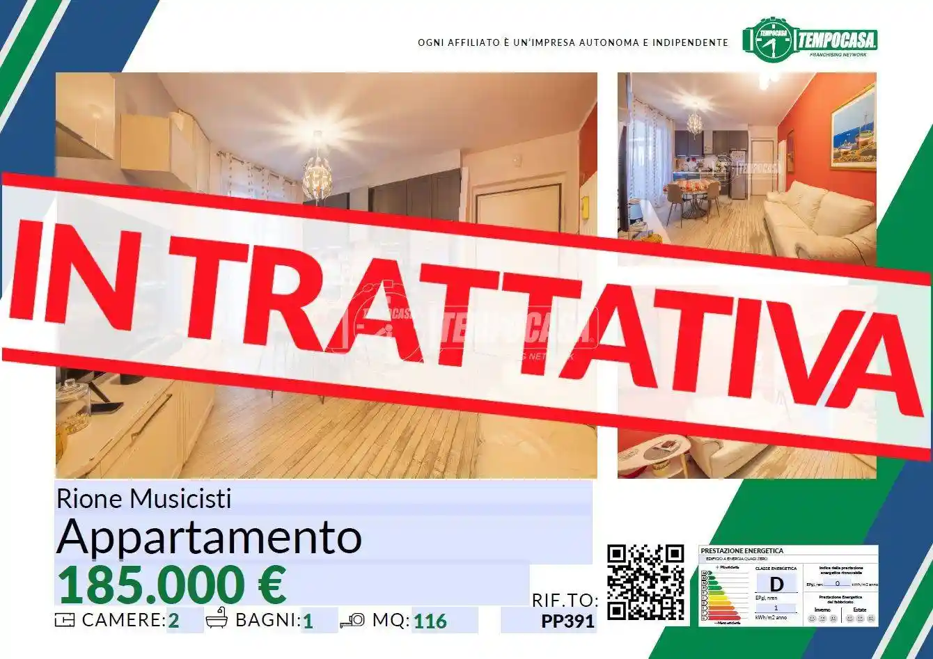 Appartamento in vendita a Potenza Picena