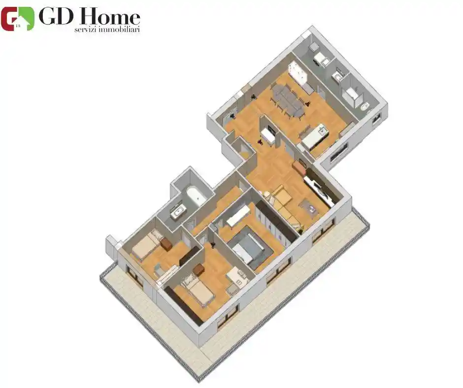 Quadrilocale via Francesco Flora, Sala, Mellusi, Benevento - foto 5