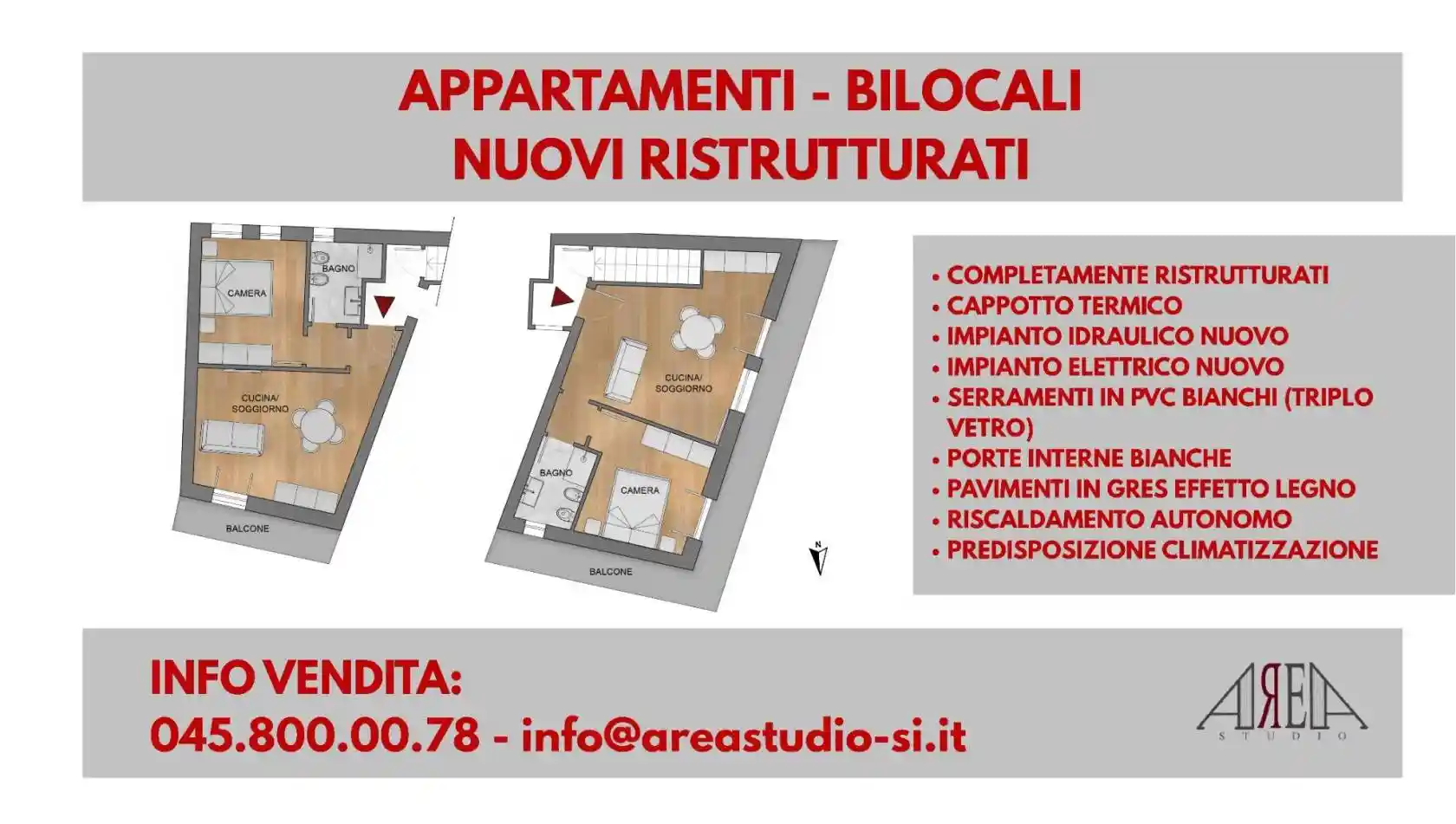 Appartamento in vendita a Castel d'Azzano