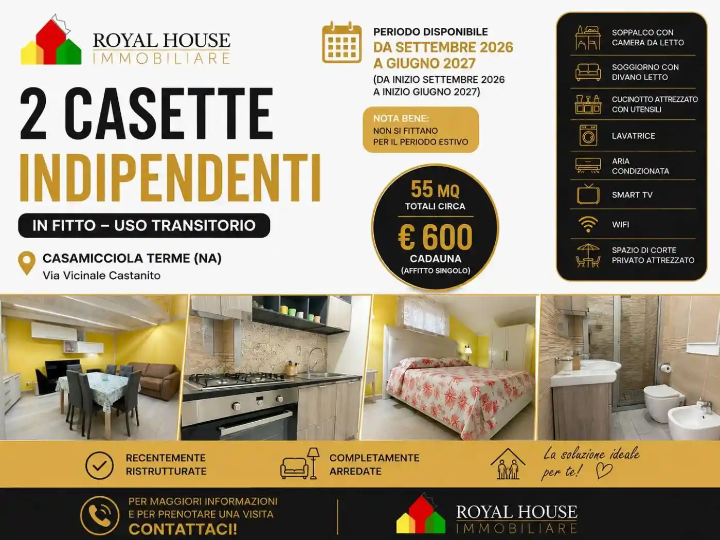 Appartamento in affitto a Casamicciola Terme