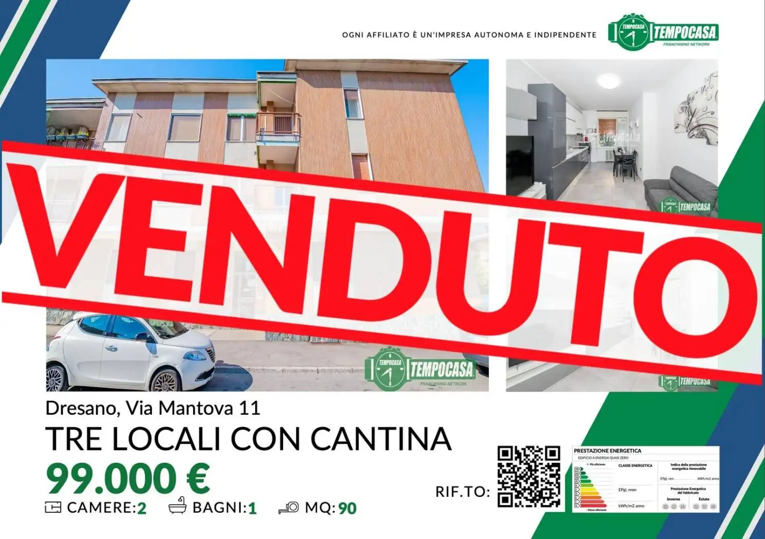 Appartamento in vendita a Dresano