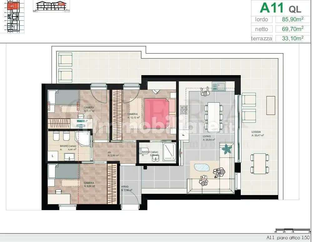 Attico - Mansarda in vendita a Vadena