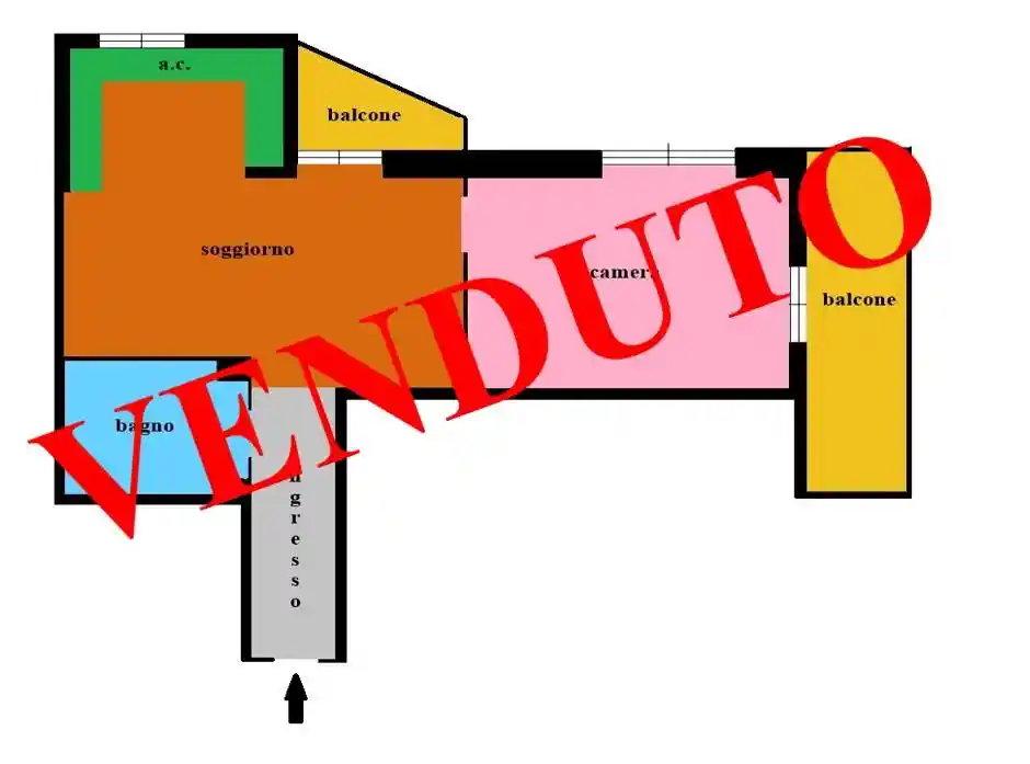 Appartamento in vendita a Roma