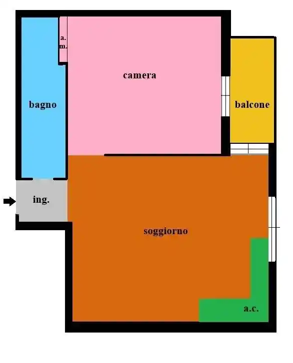 Appartamento in vendita a Roma