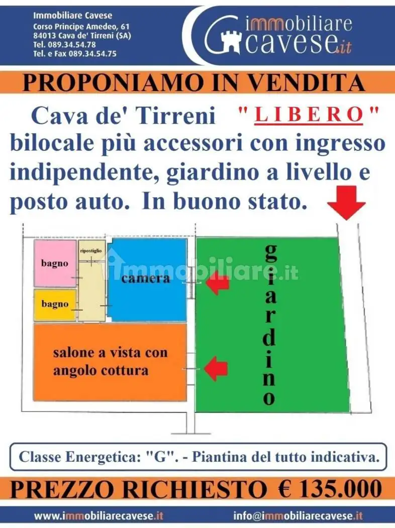 Appartamento in vendita a Cava de' Tirreni