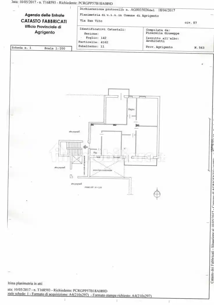 Appartamento in vendita a Agrigento