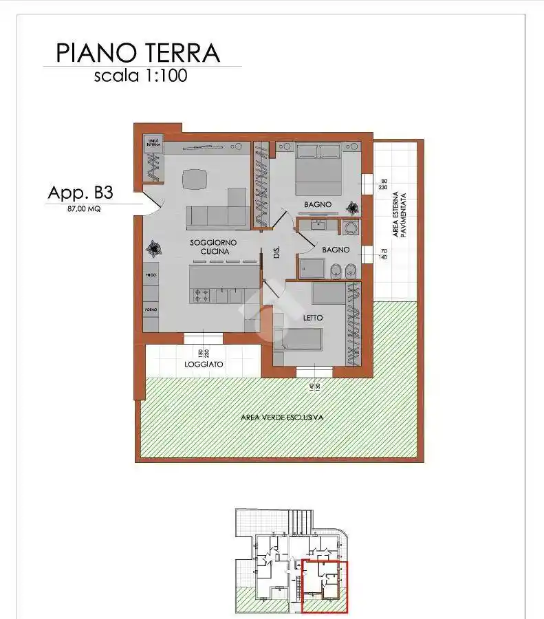 Appartamento in vendita a Piacenza