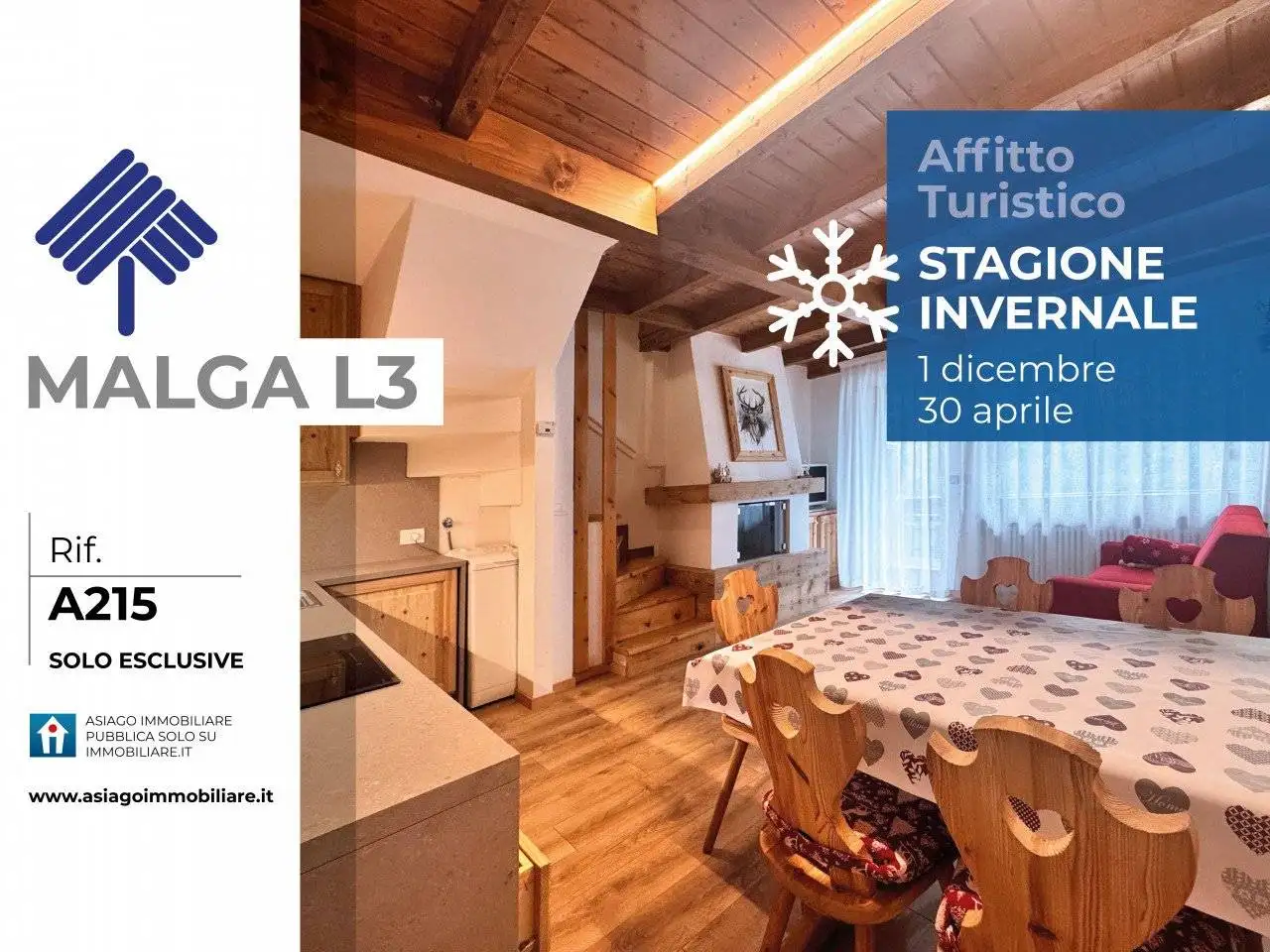 Appartamento in affitto a Gallio