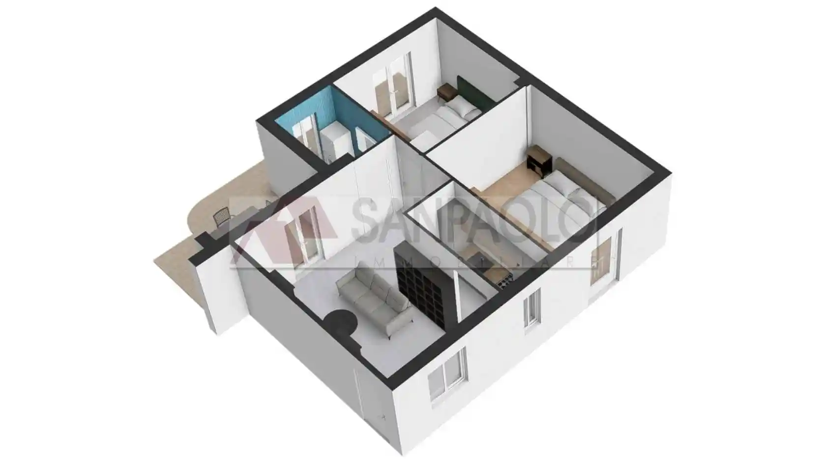 Trilocale Strada Cauda 98, San Cassiano, Alba - foto 2