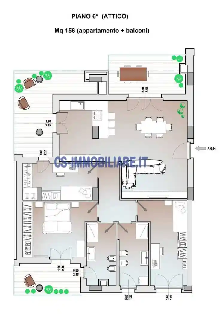 Appartamento via Del Gallitello, Centro, Potenza - foto 3