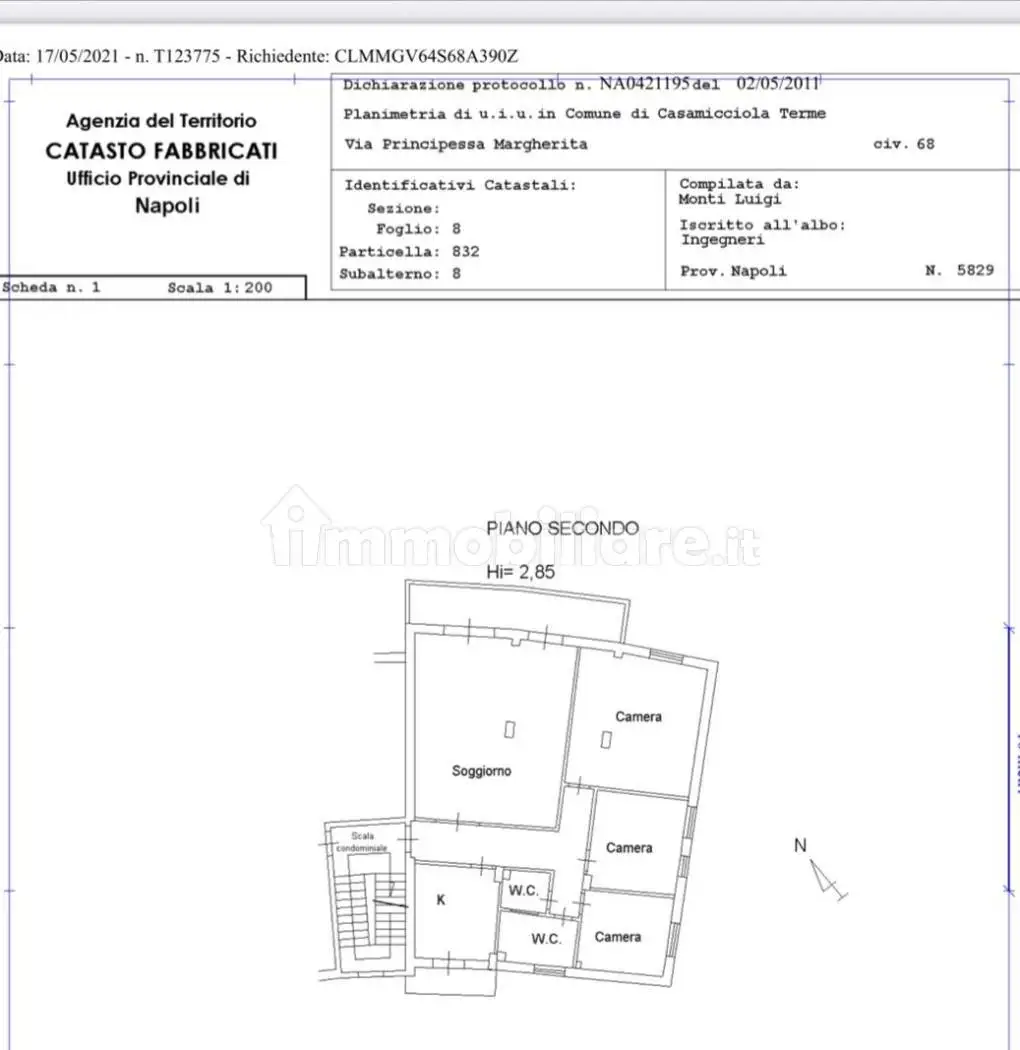 Appartamento in vendita a Casamicciola Terme