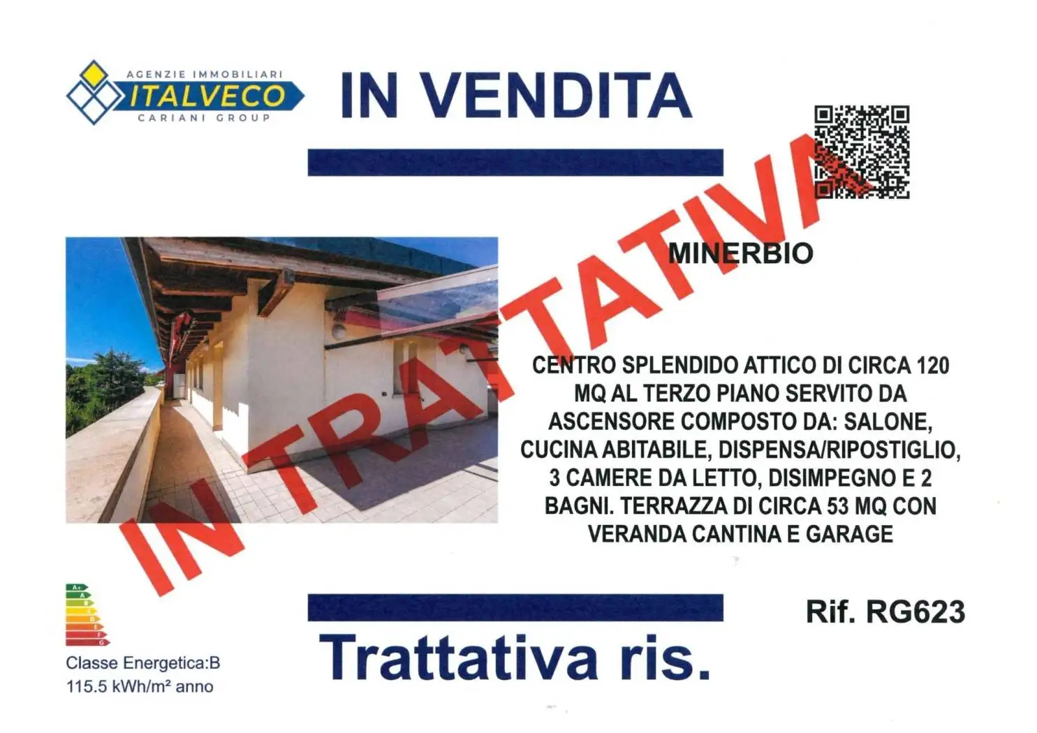 Attico - Mansarda in vendita a Minerbio