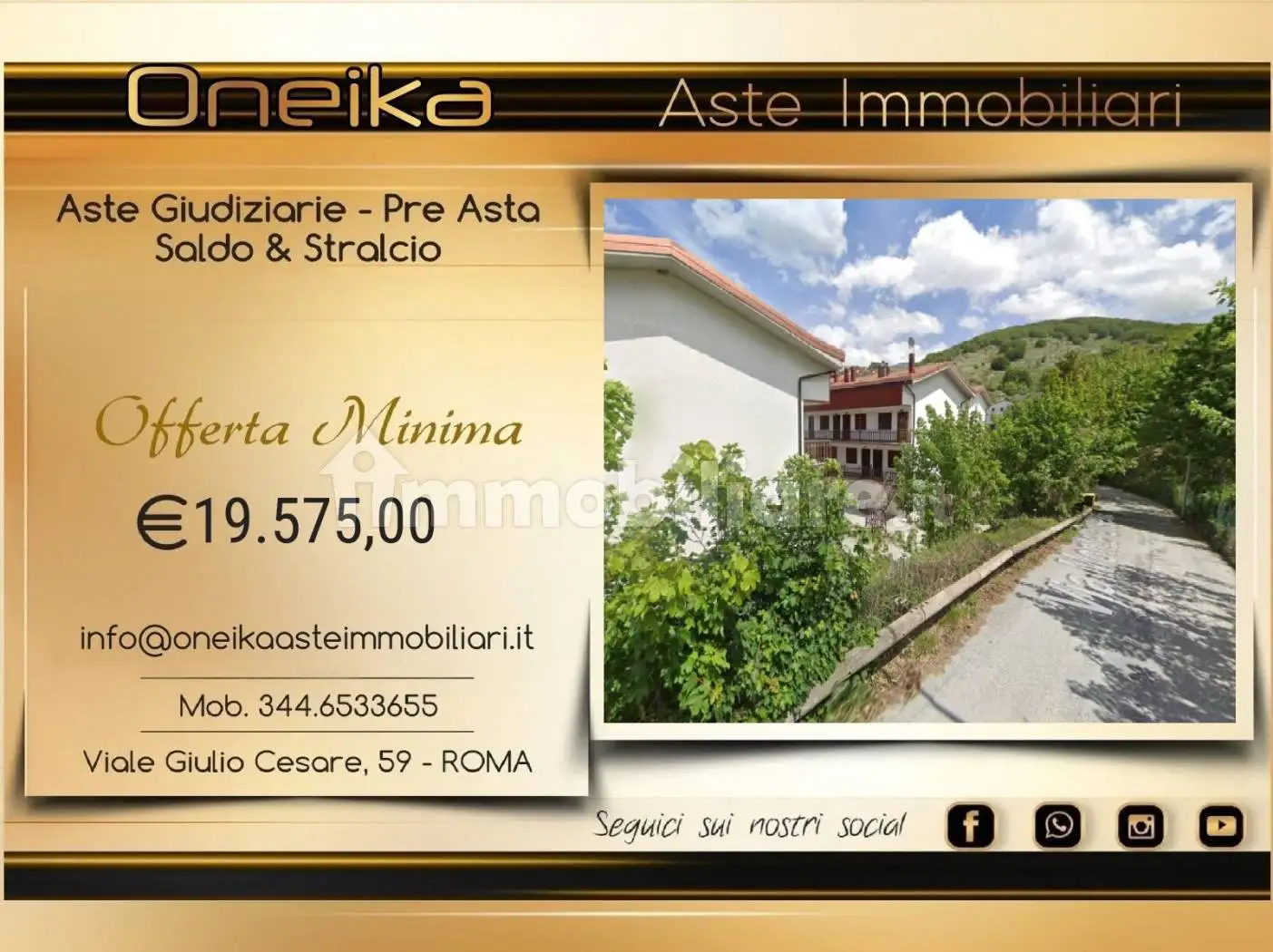 Appartamento in vendita a Lucoli