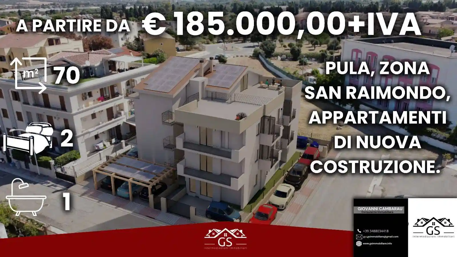 Appartamento in vendita a Pula