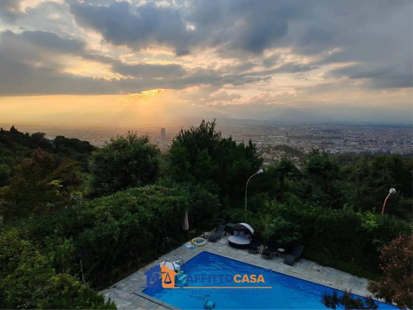 Villa in affitto a Moncalieri