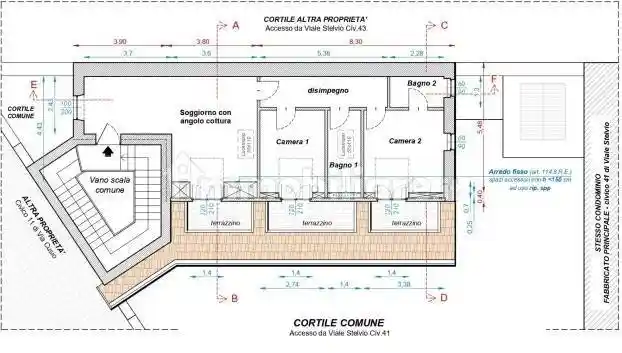 Attico viale Stelvio 41, Farini, Milano - foto 5