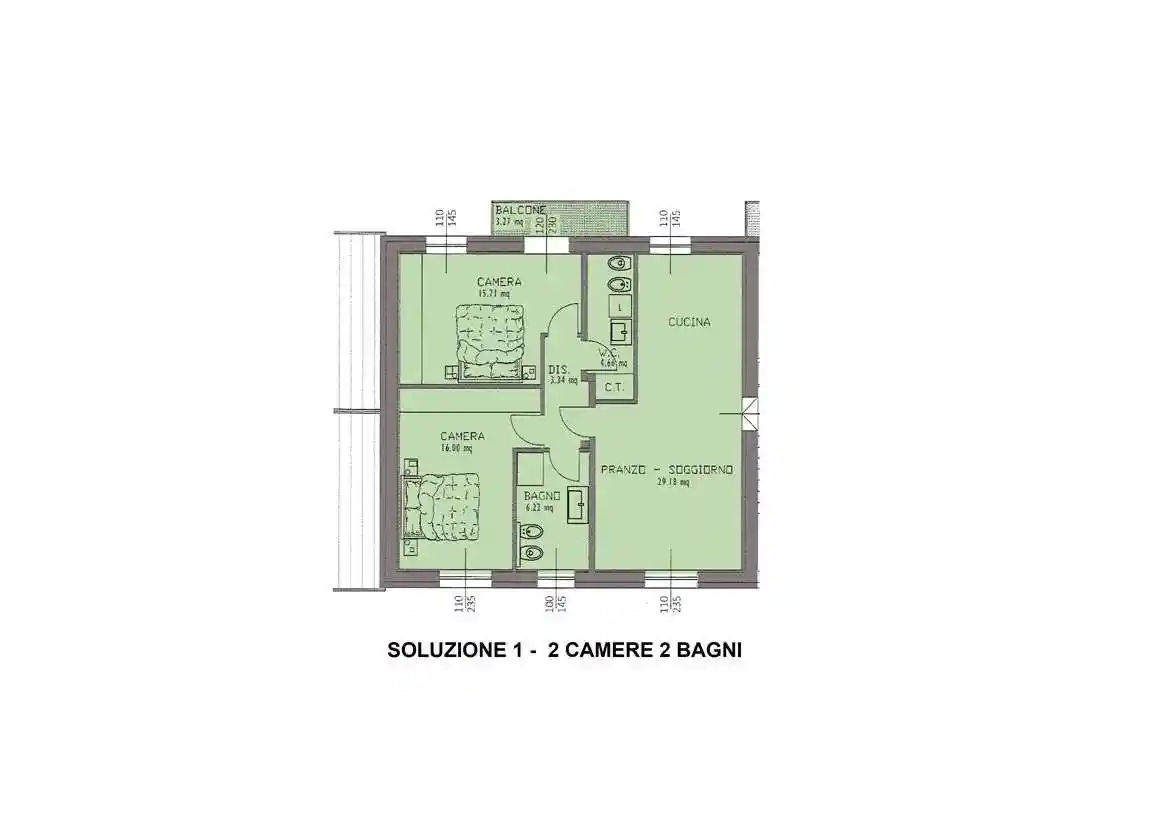 Appartamento in vendita a Albinea