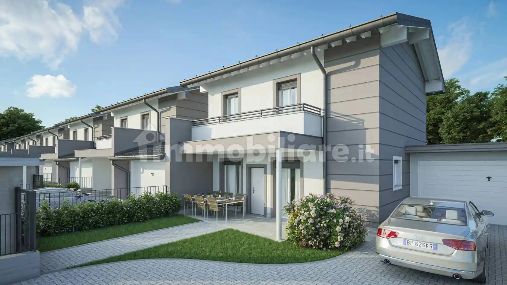 Villa a schiera via Martiri della Liberazione 64, Vicofertile, Parma - foto 2