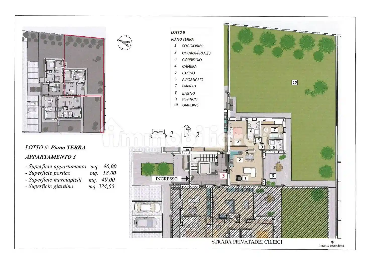 Appartamento in vendita a Cameri
