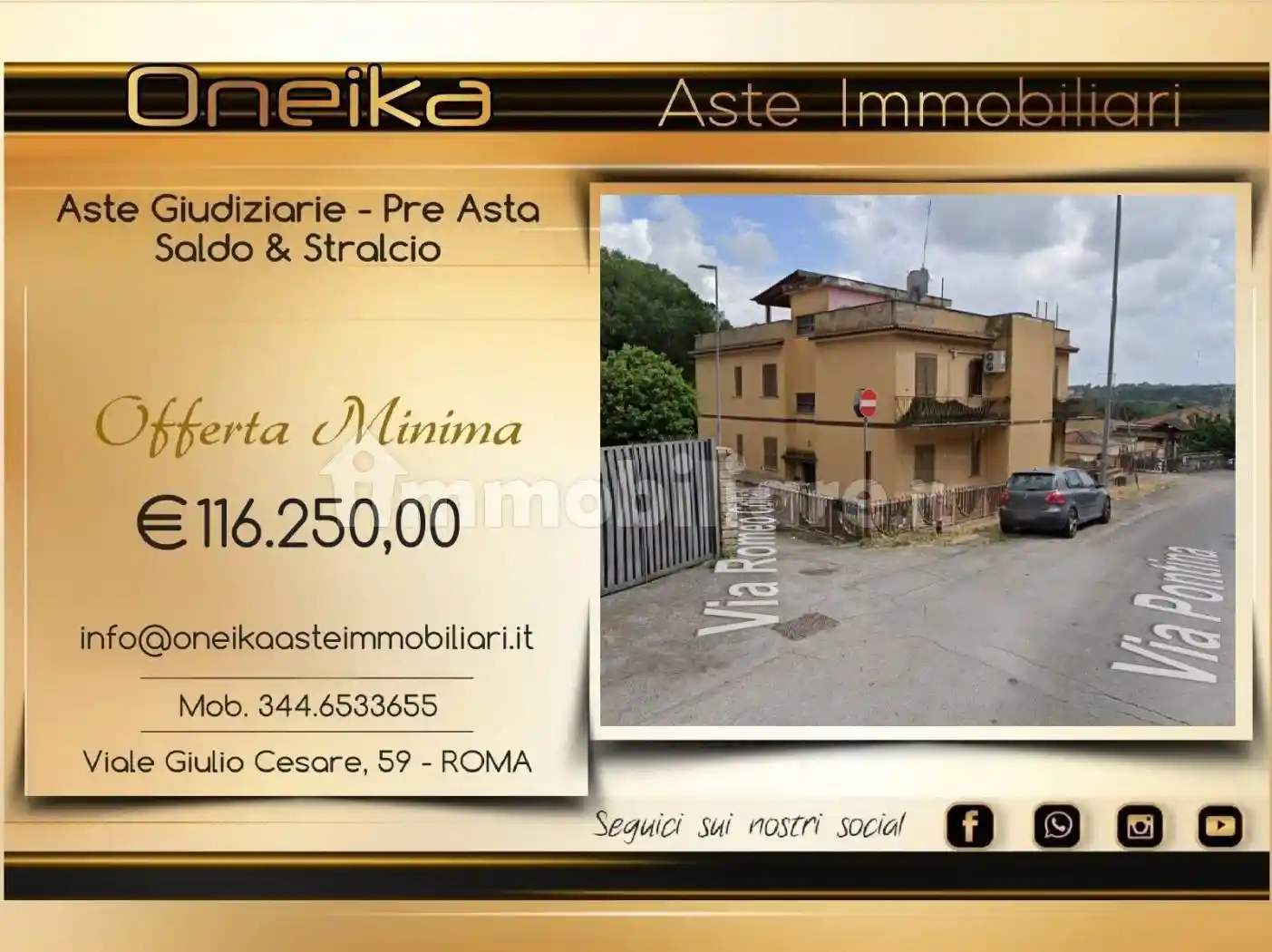 Appartamento in vendita a Roma