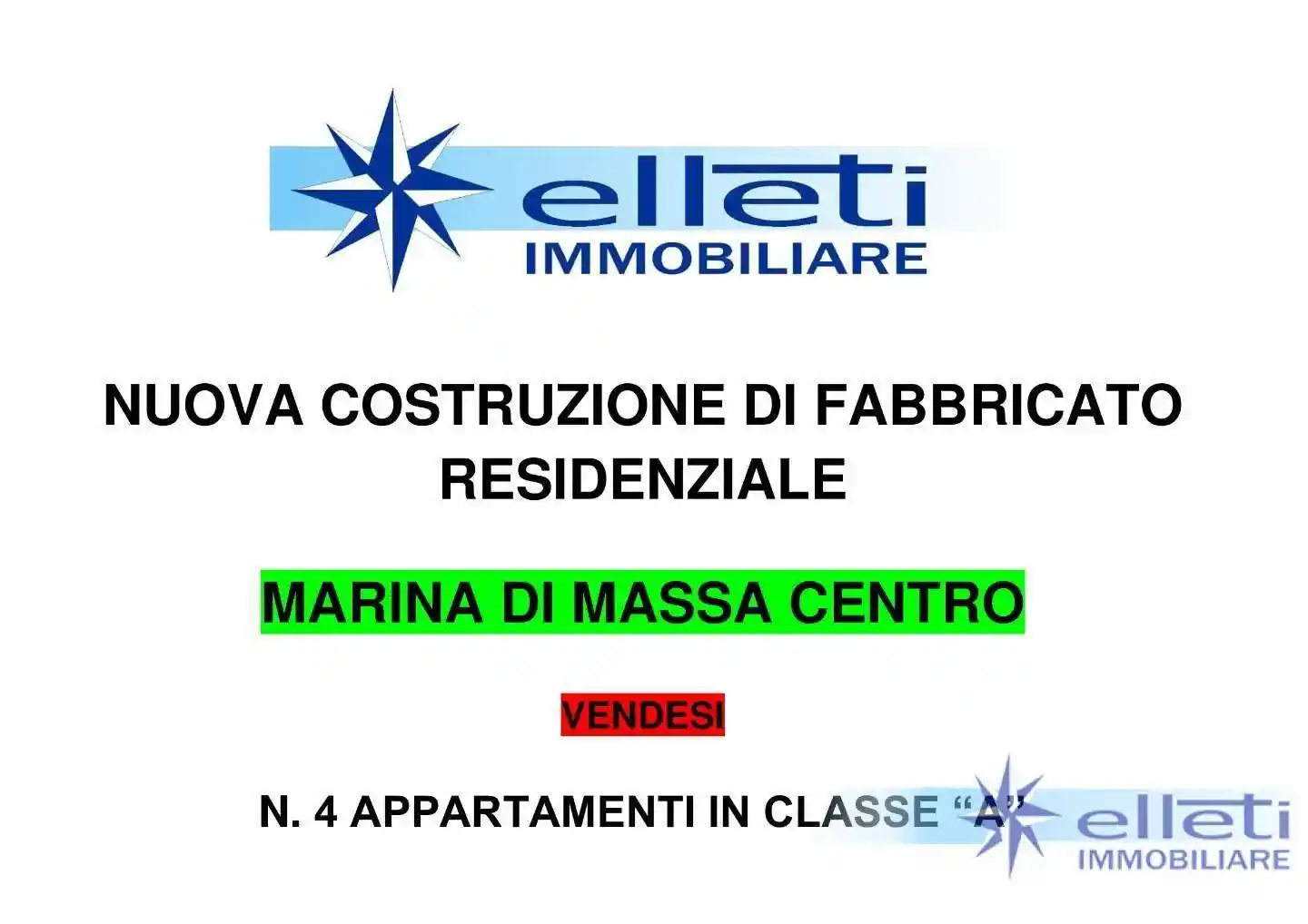 Appartamento in vendita a Massa