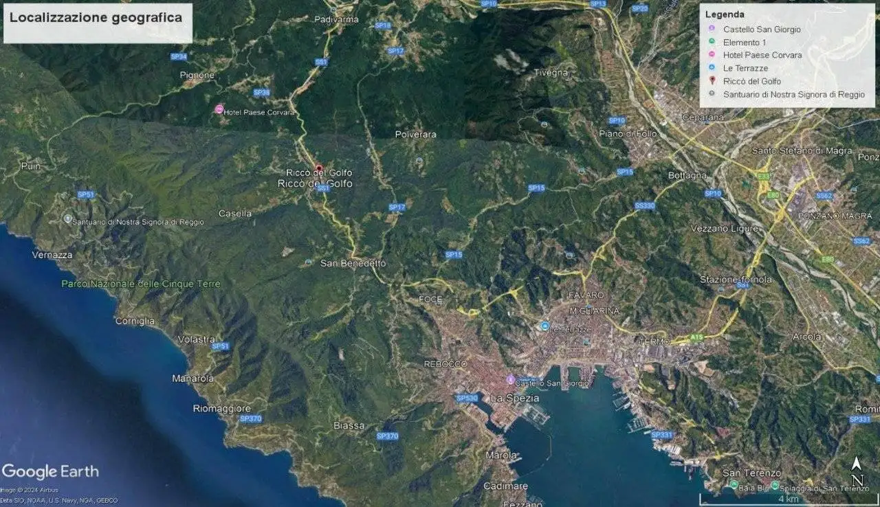 Appartamento in asta a Riccò del Golfo di Spezia