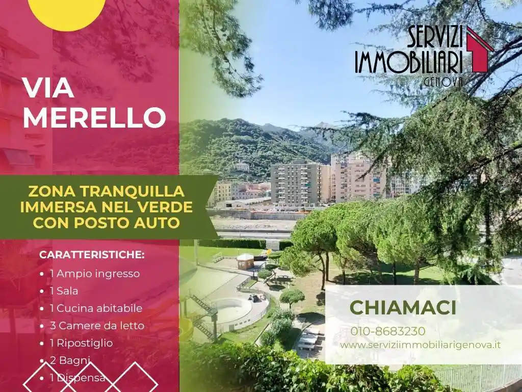 Appartamento in vendita a Genova