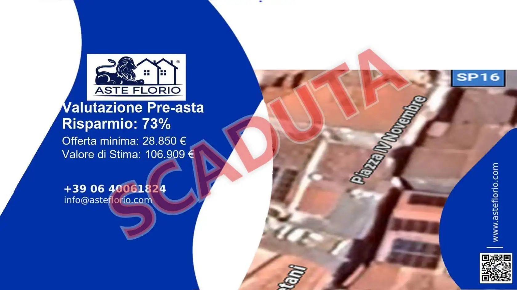 Appartamento in asta a Torraca