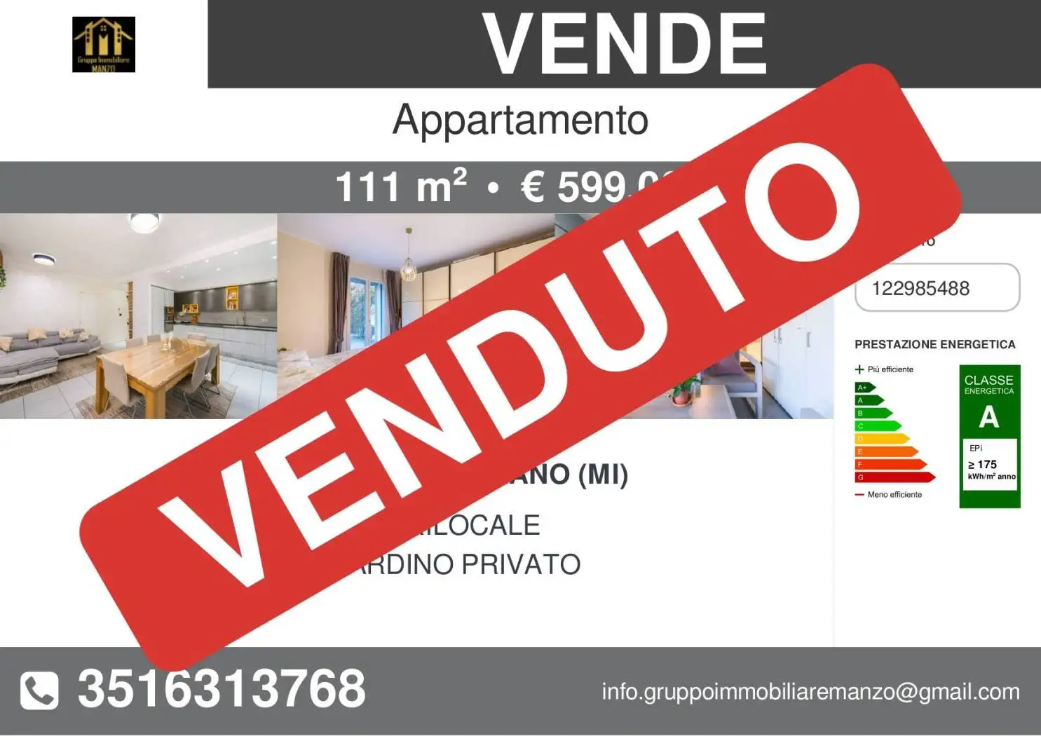 Apartment in vendita a Milan