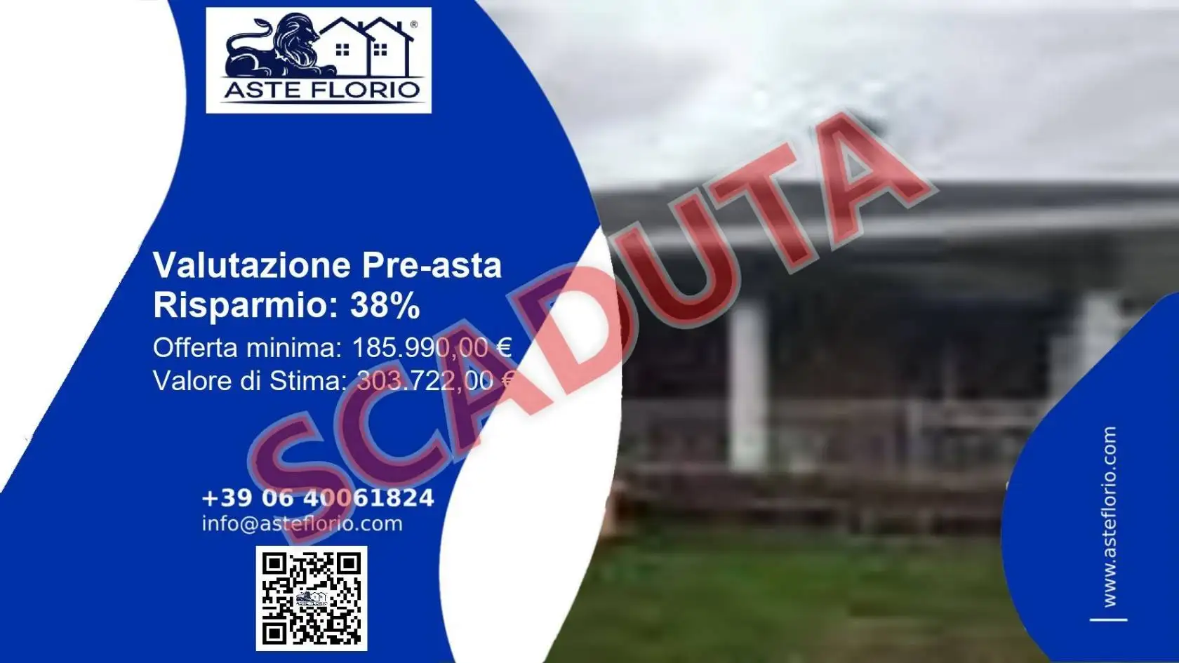 Villa in asta a Brinzio