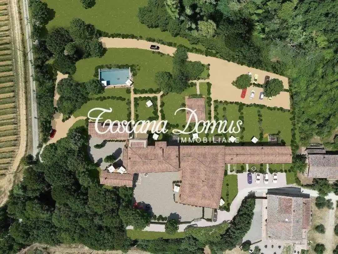 Terratetto unifamiliare Strada di Pieve al Bozzone, Pieve a Bozzone - Vico d'Arbia, Siena - foto 4