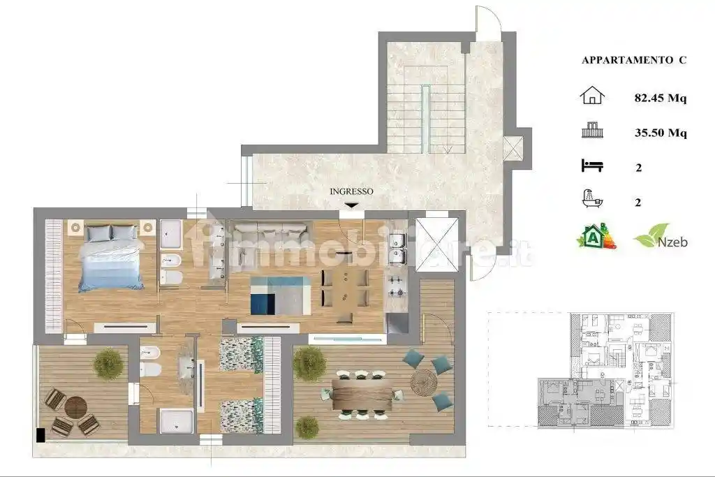 Appartamento in vendita a Alghero