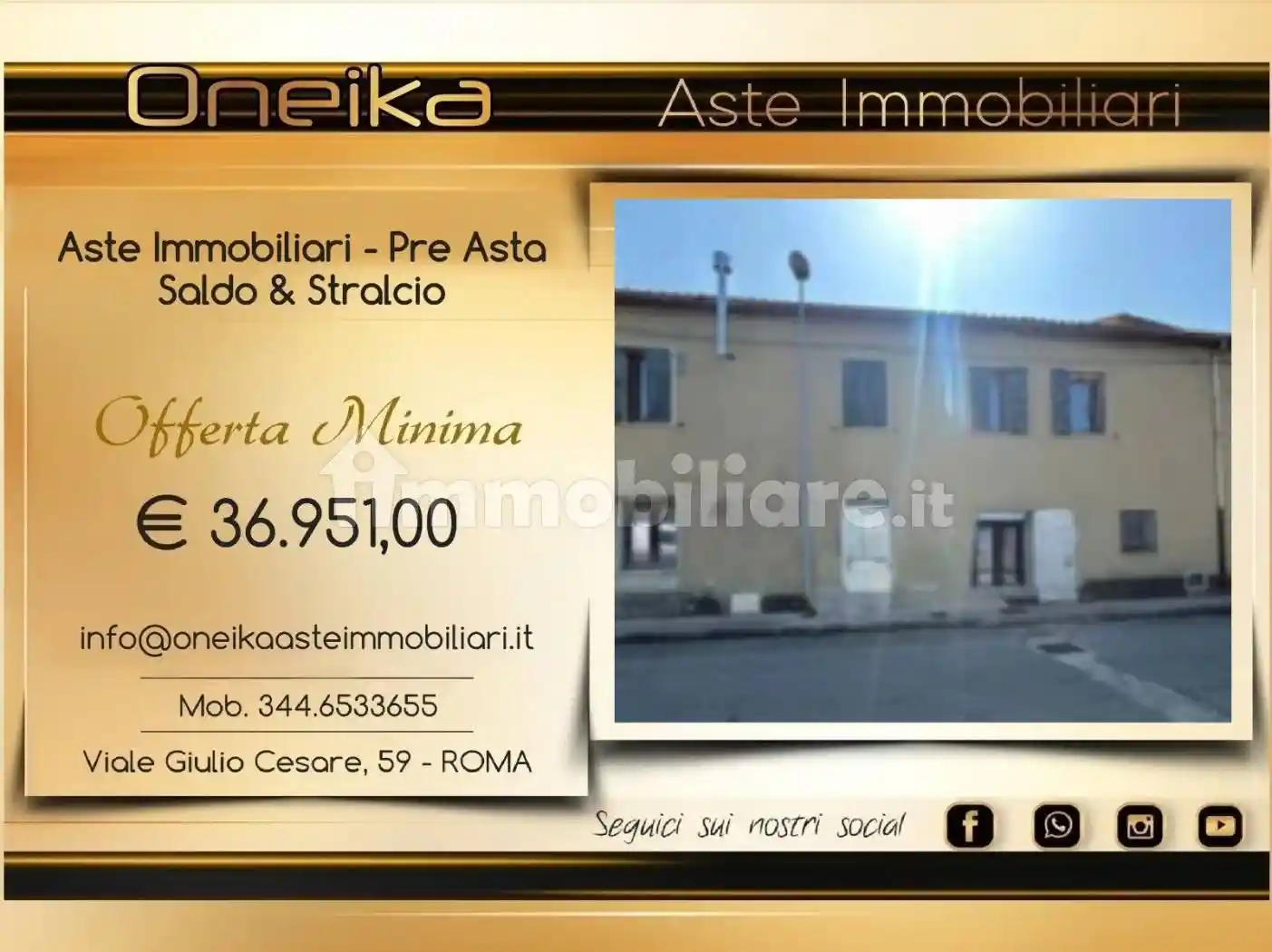 Appartamento in asta a Muros