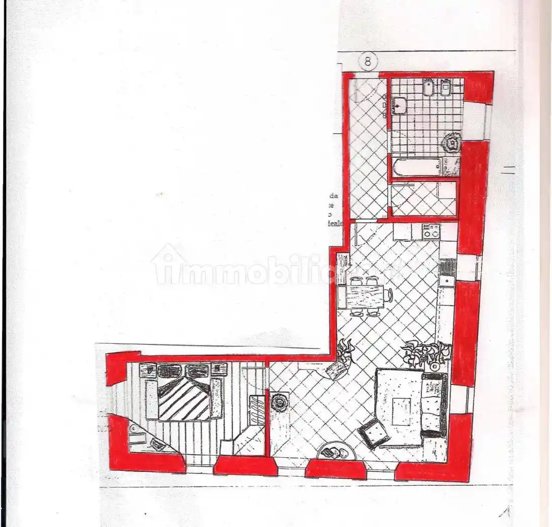 Bilocale via delle Orne 9, Centro Storico, Trento - foto 4