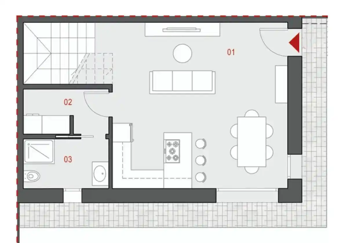 Villa plurifamiliare, nuova, 123 m², Pordenone Nord, Pordenone - foto 2