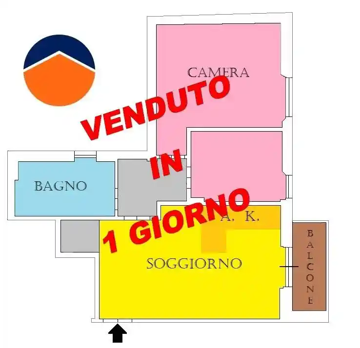 Appartamento in vendita a Roma